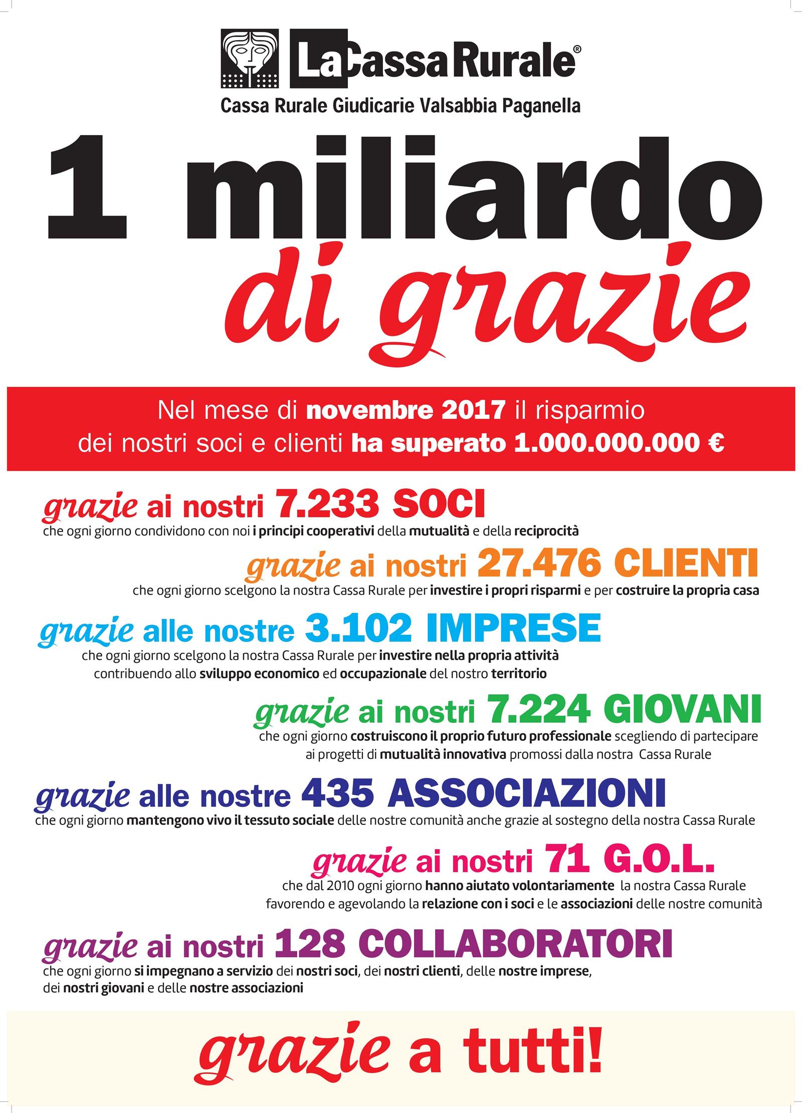 1 miliardo di grazie 1