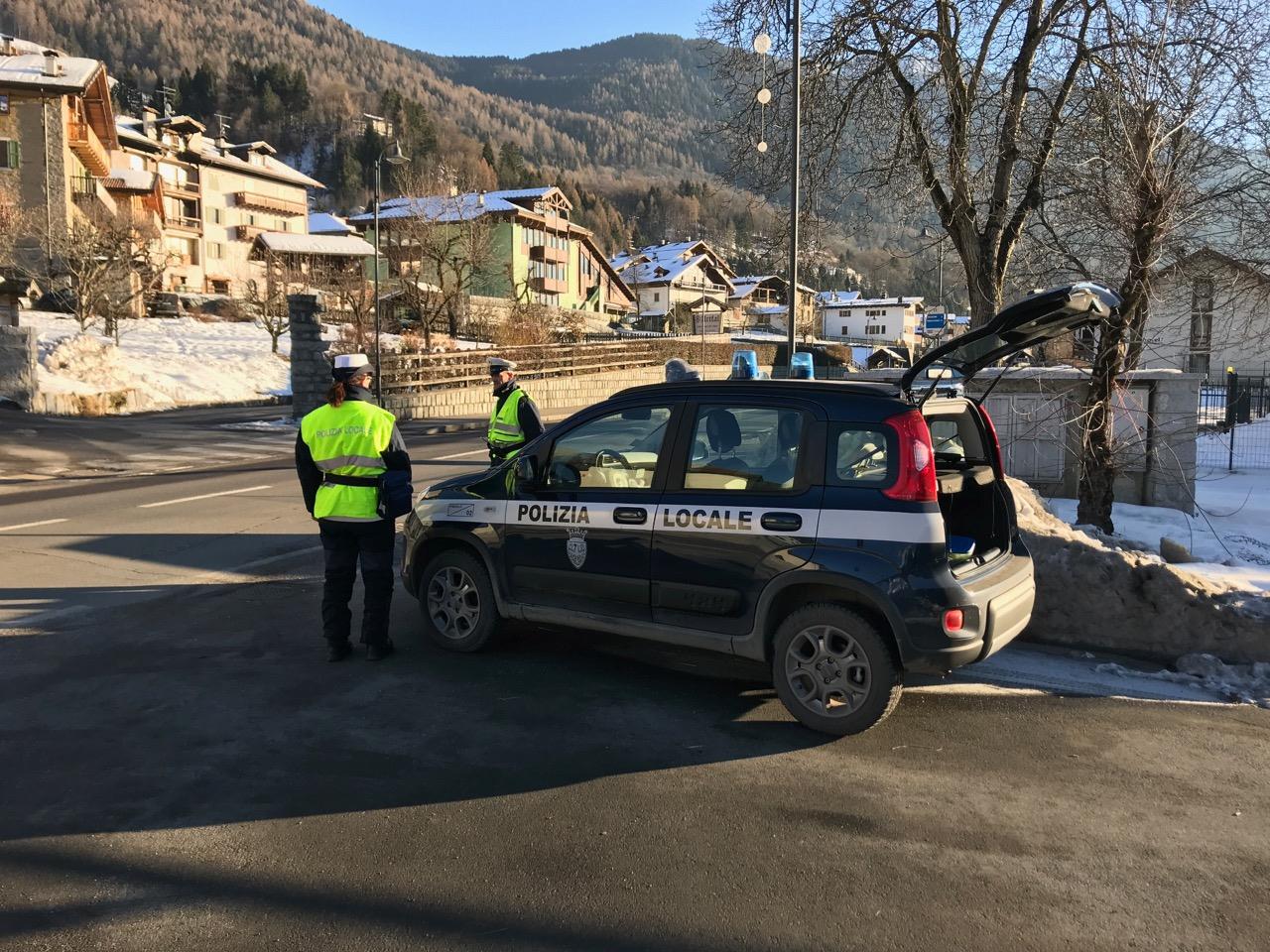 Gli agenti in servizio