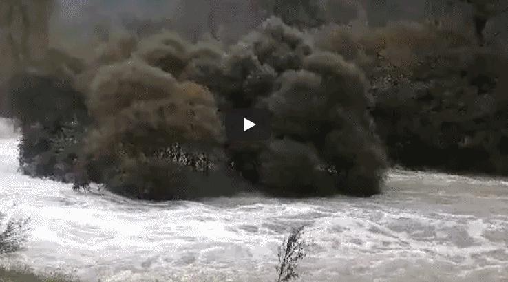 Fiumi in piena, ancora filmati: Il Chiese e le cascate di Vallesinella