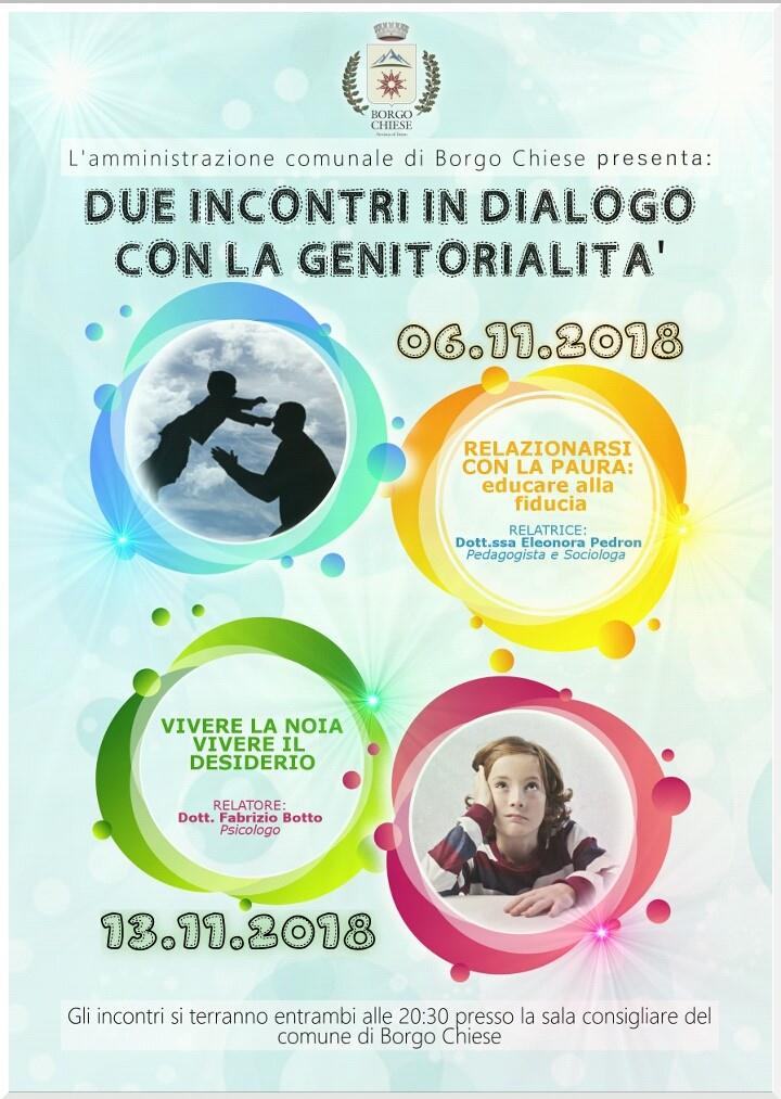 locandina conferenze Eleonora Pedron novembre 2018