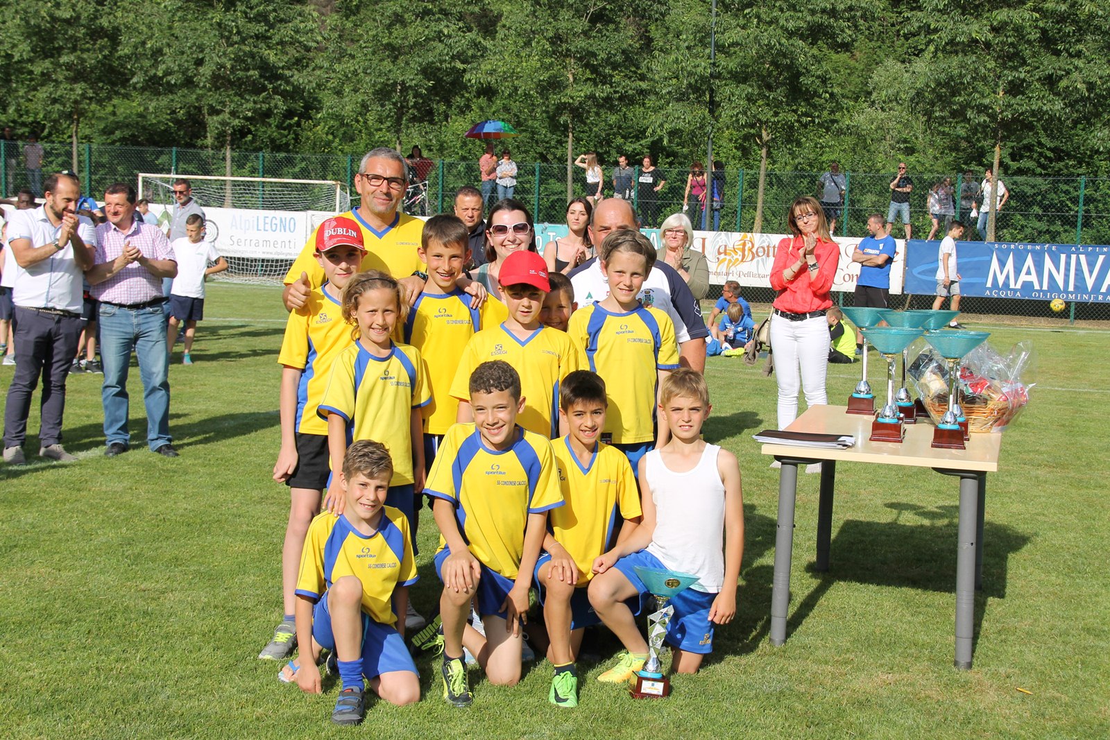 La squadra di casa della Condinese