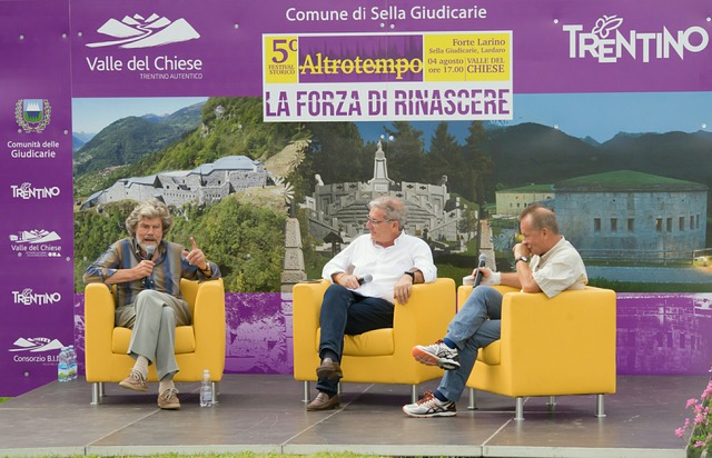 Messner Decarli e Cremonesi ad Altrotempo PH Juri Corradi
