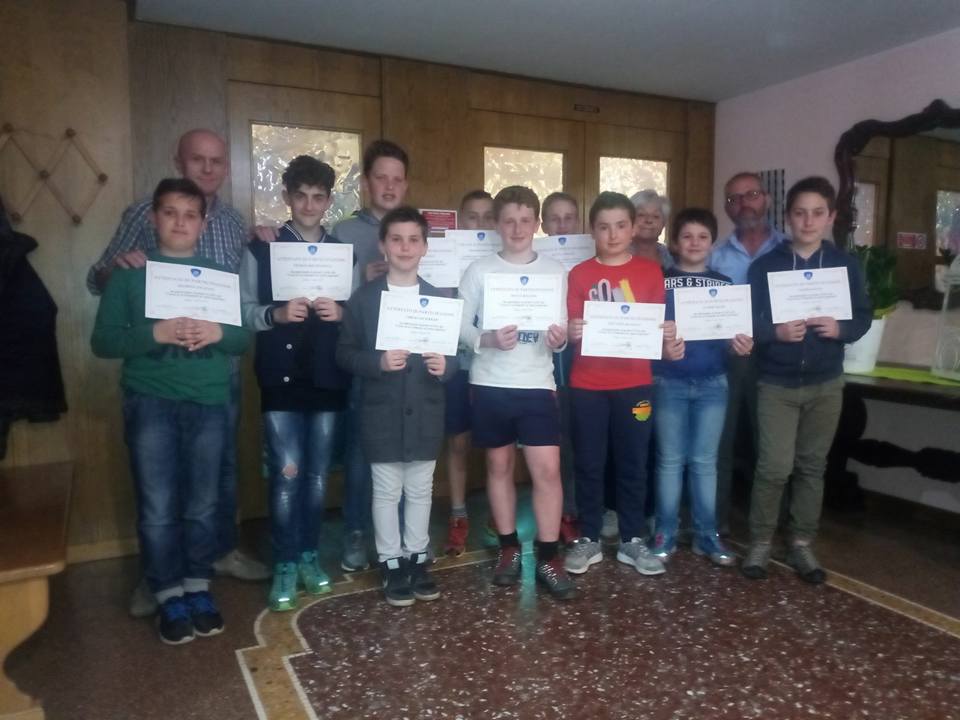 La consegna degli attestati