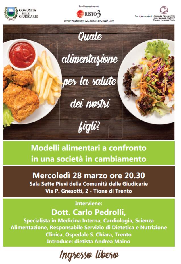 serata alimentazione 2018