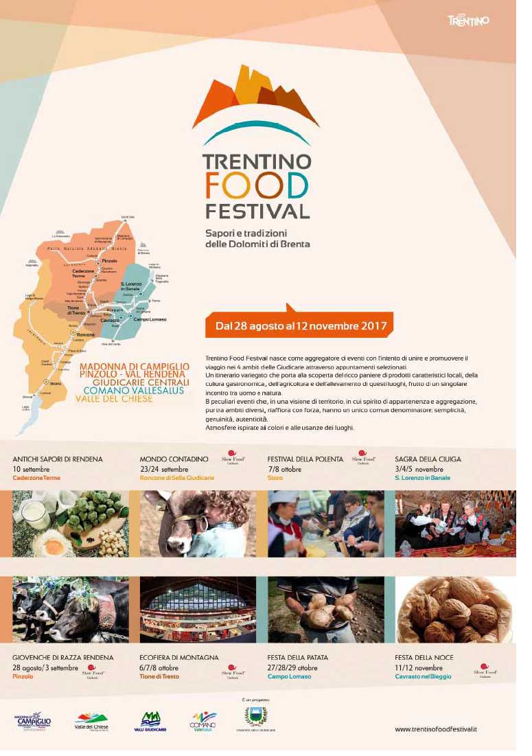 Trentino Food Festival 2017 Locandina ridotta