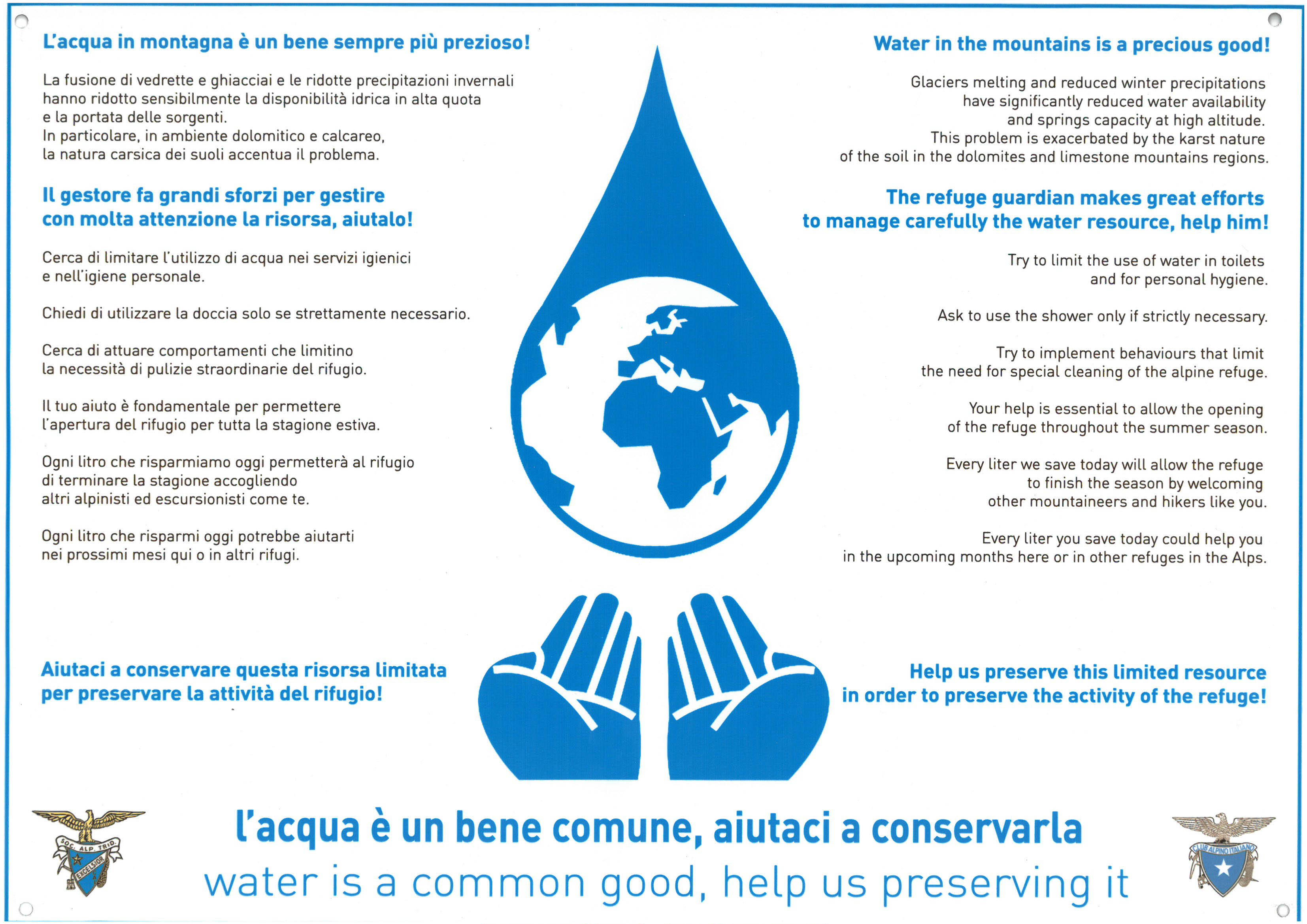 cartello sat acqua