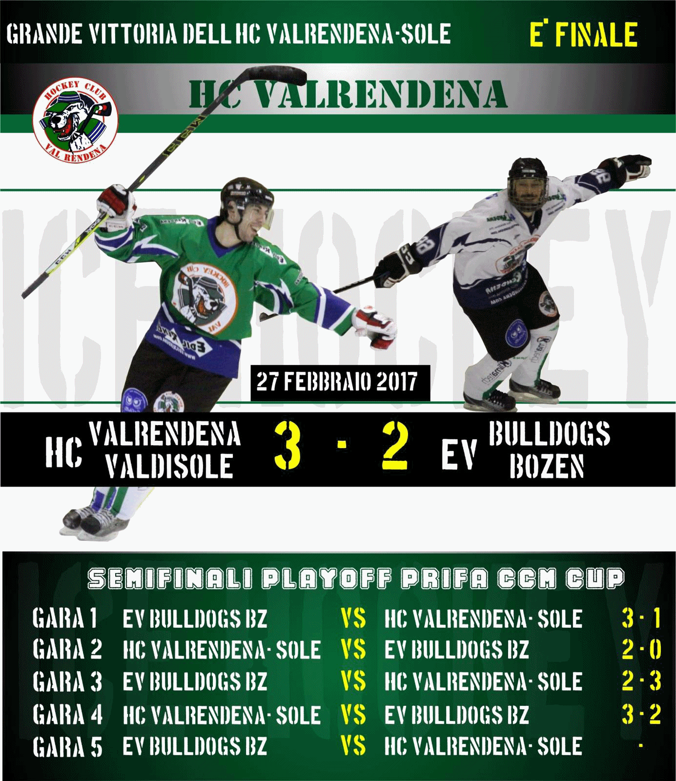 val rendena hockey