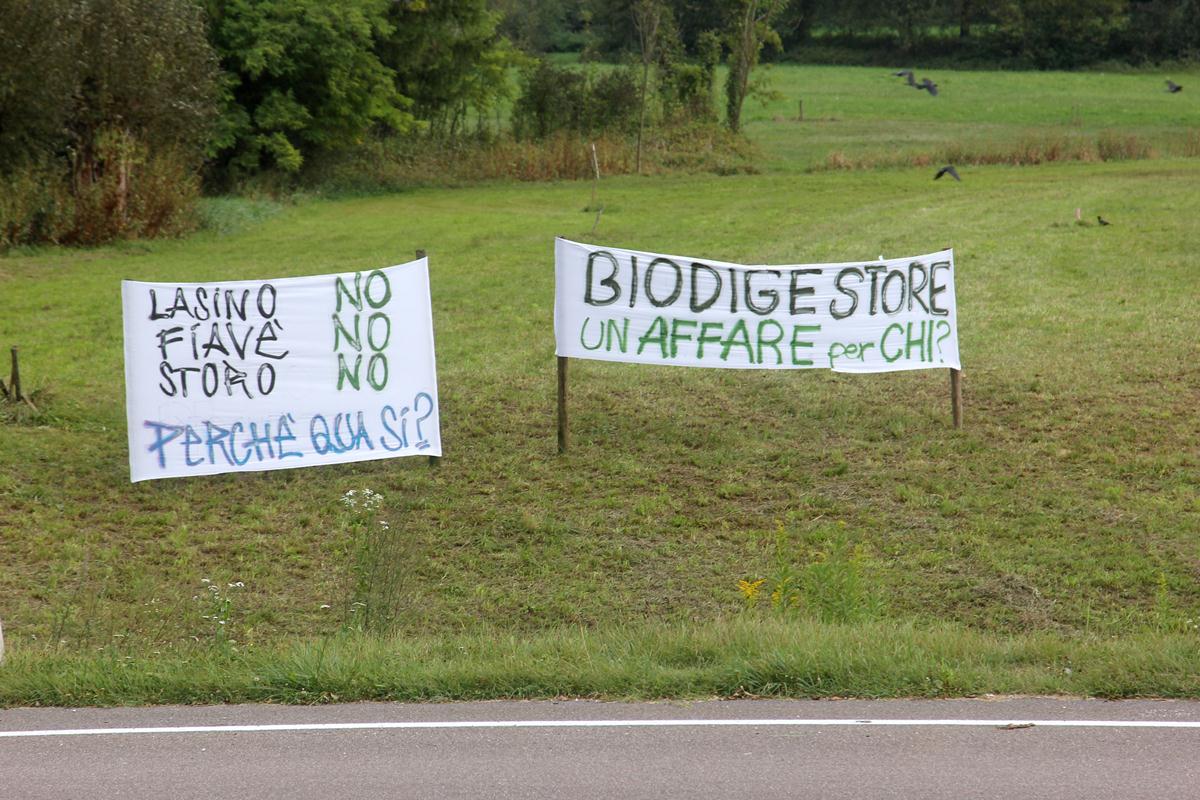 Lasino no Fiavè no storo no perché qui sì