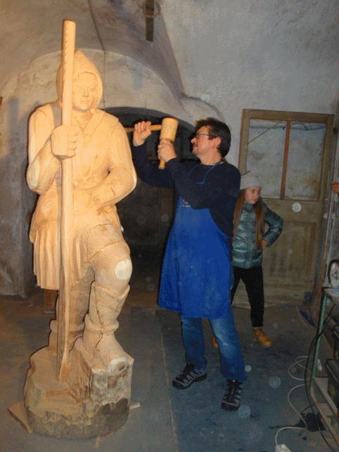 Teodoro Brugnoni alle prese con la Guardia del 1400