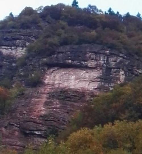 frana in val di Daone 21 ottobre 2016