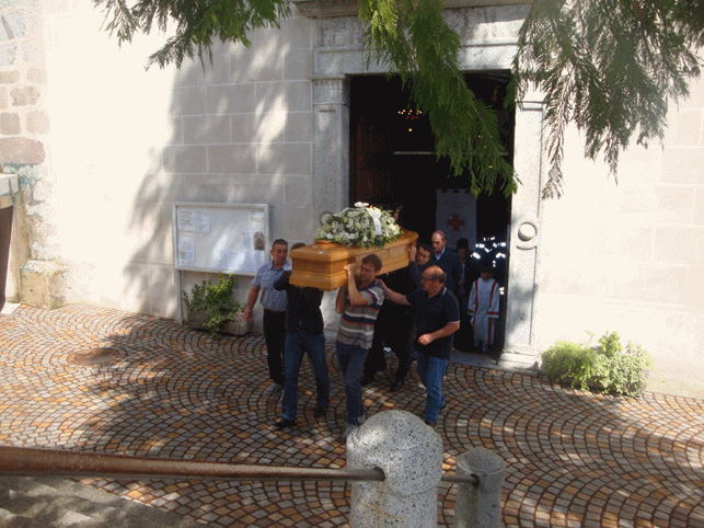Enrico Ferrari funerali Storo
