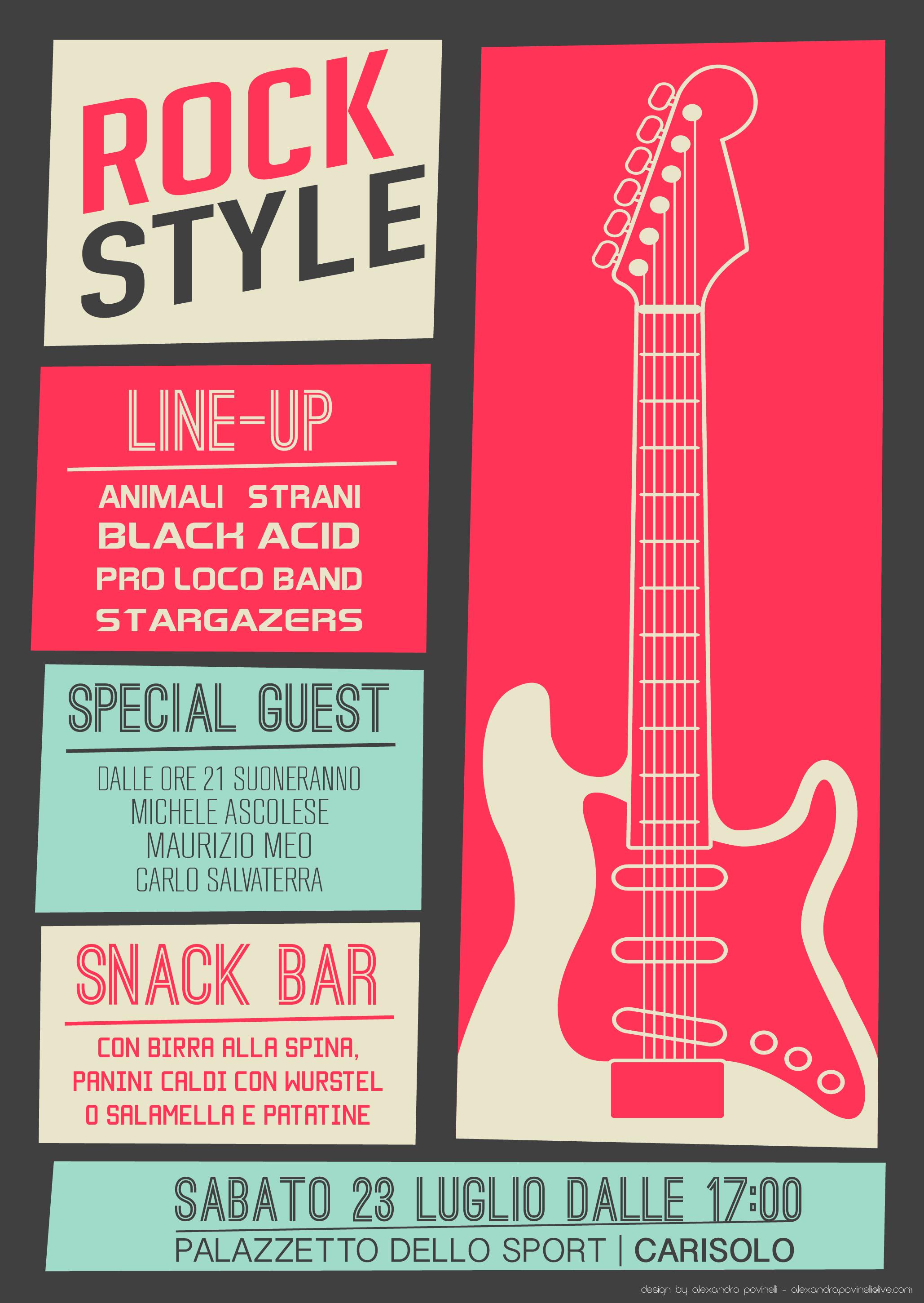 A Carisolo ROCK STYLE 2016