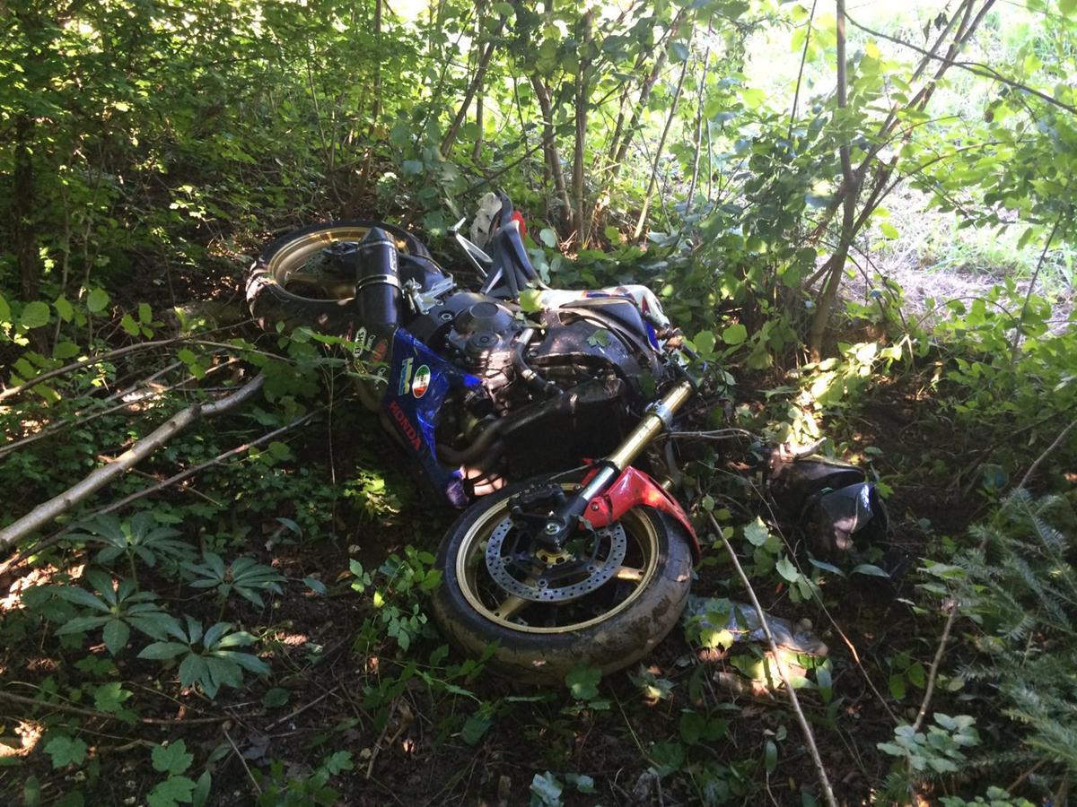 incidente moto saone