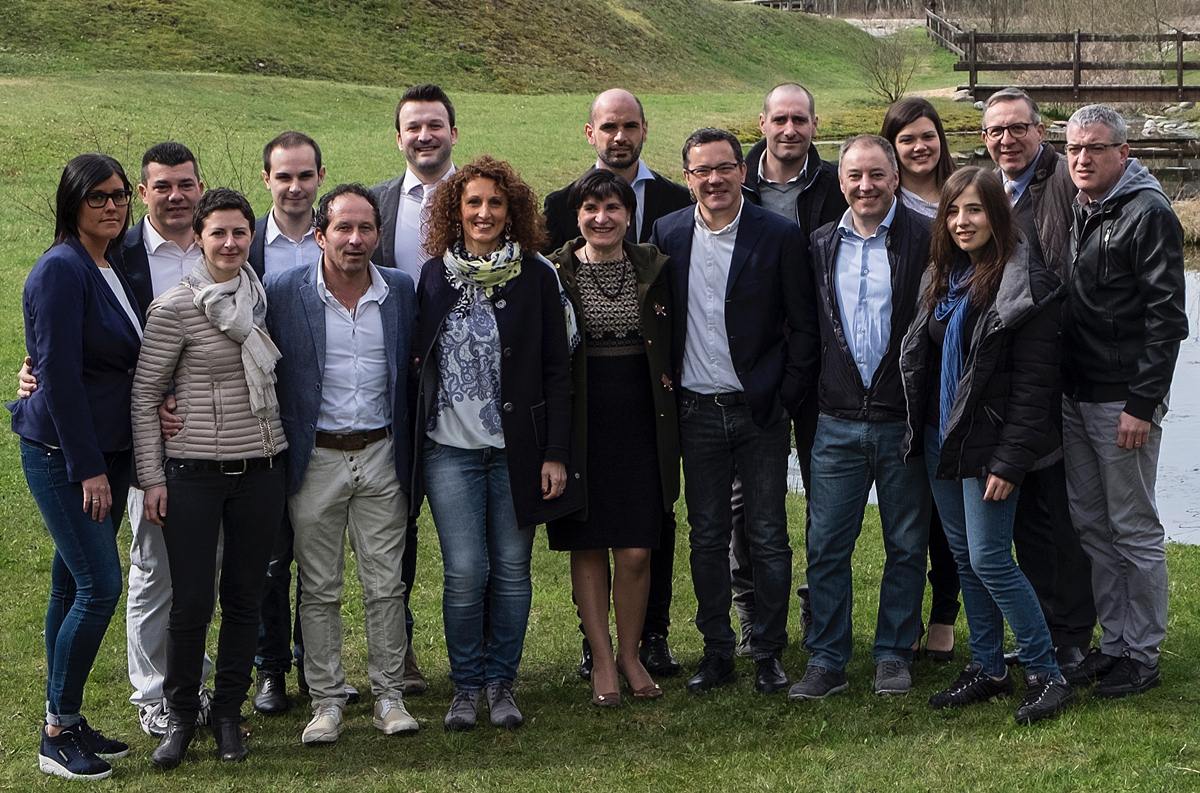 La lista Idee al lavoro guidata da Roberto Spada candidato sindaco Borgo Chiese 2016