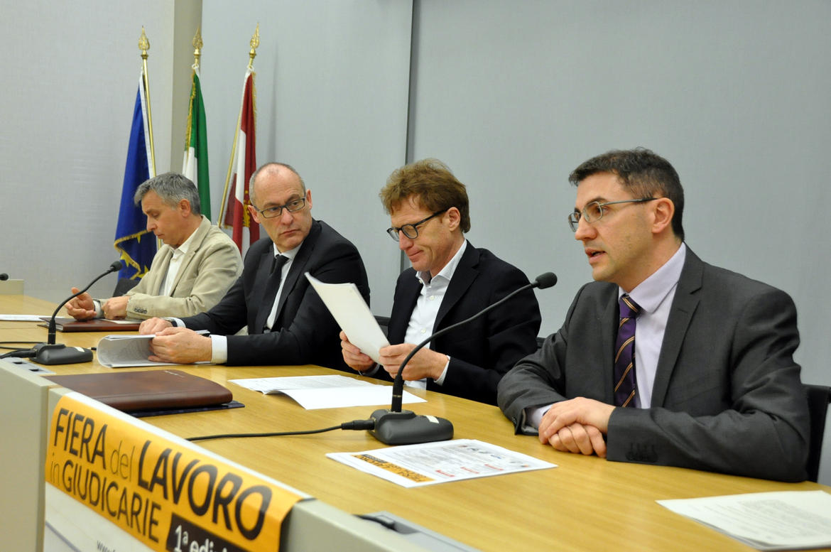 conferenza stampa a Trento - Fiera del Lavoro in Giudicarie