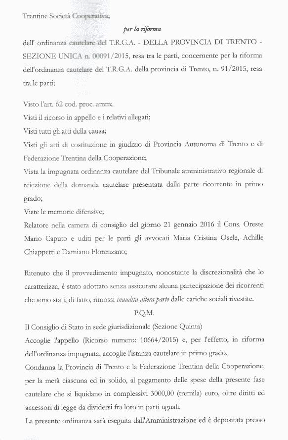 ordinanza consiglio di stato 2