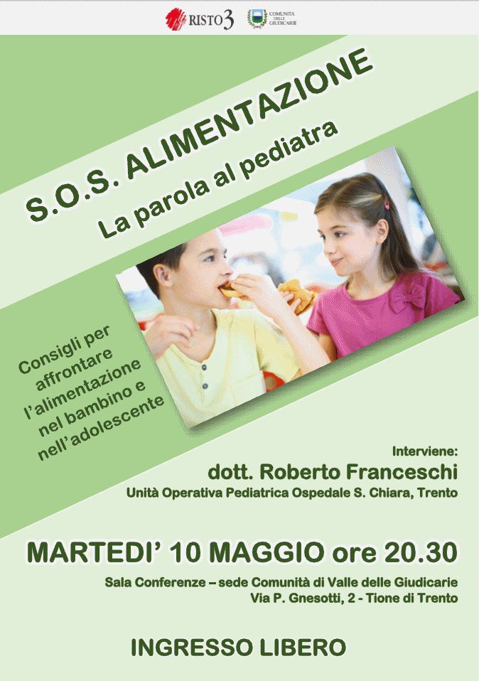 sos alimentazione incontro Giudicarie