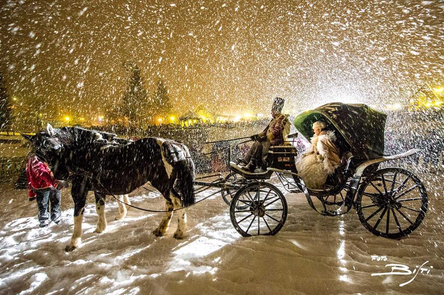 Carnevale Asburgico Madonna di Campiglio - La carrozza imperiale -foto bisti
