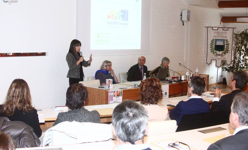 Sportello Famiglia presentazione comunità delle Giudicarie