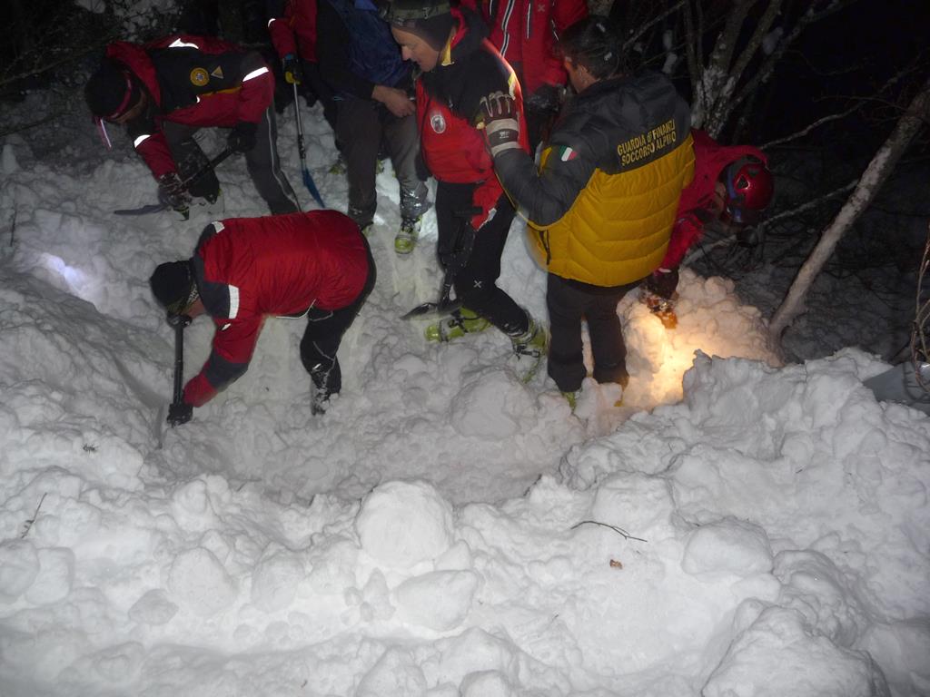 Tione Soccorso in azione monte Sera b