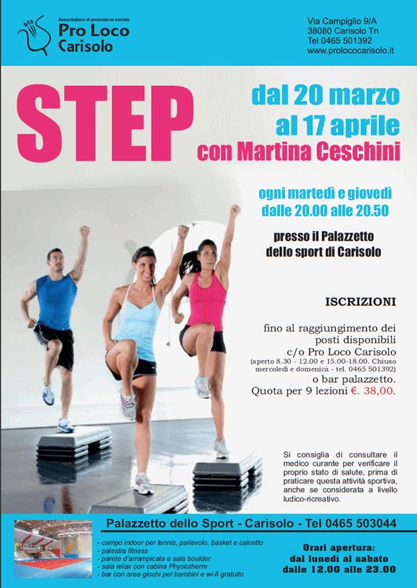 corso di Step a Carisolo