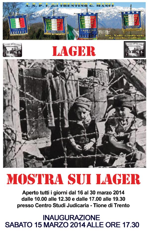 mostra sui lager a tione