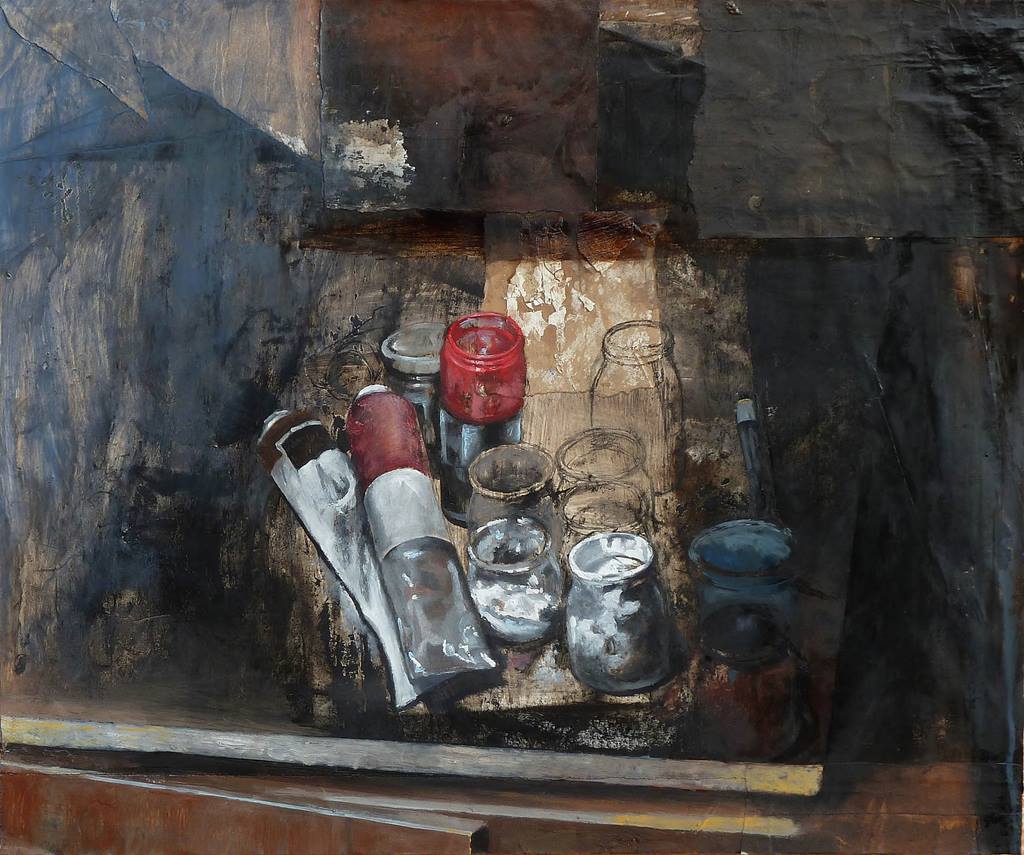 Paolo Petrò La boccetta rossa oct 50x60 2010