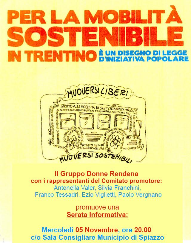 per la mobilità sostenibile in Trentino