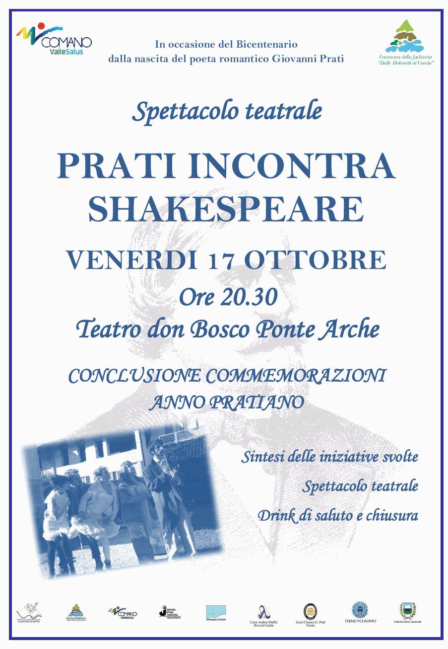 A Ponte Arche Prati incontra Shakespeare