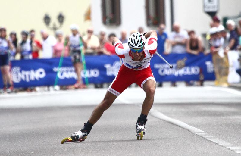 emanuele Becchis campione italiano sprint skiroll foto Matteo Ciaghi