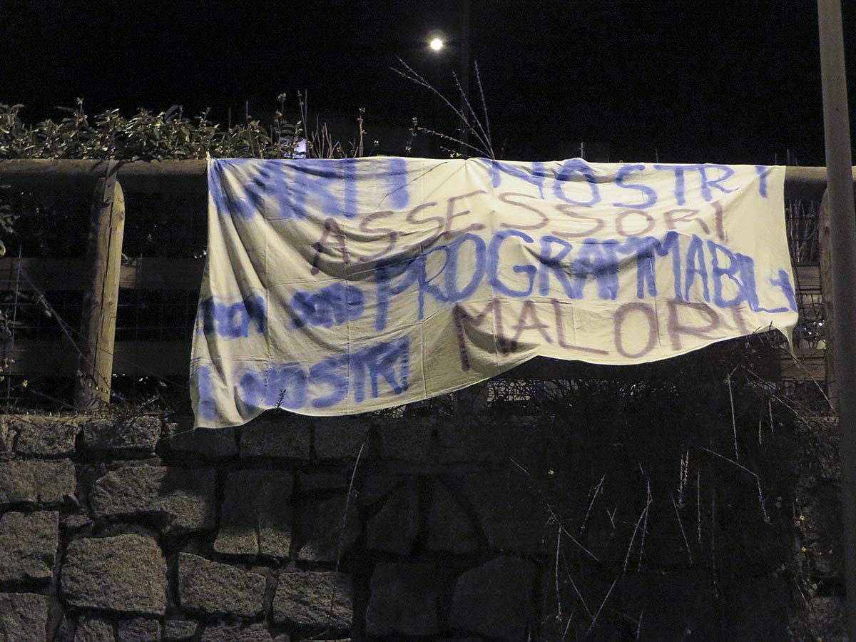 manifestazione ospedale di tione - Foto Ernesto Buganza