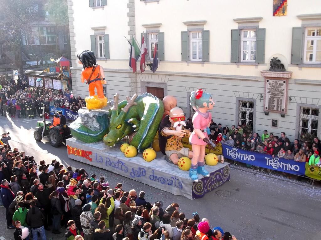 Gran Carnevale Giudicariese - carro del bleggio superiore