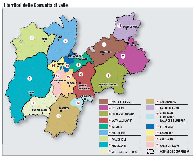comunitàdivalle trentino