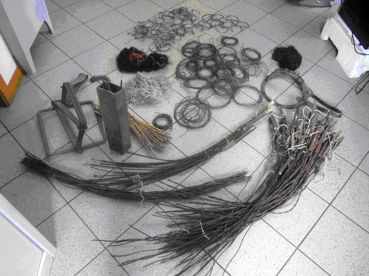 forestali sequestro materiale  bracconieri