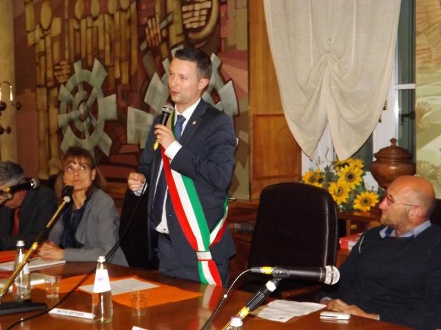 Il Sindaco MAttia Gottardi