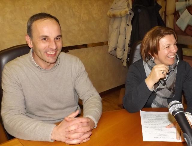 Roberto Zamboni con Mirella Girardini