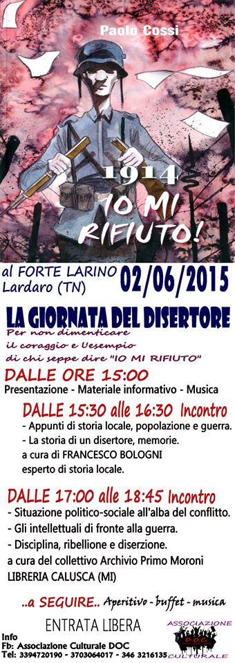 la giornata del disertore