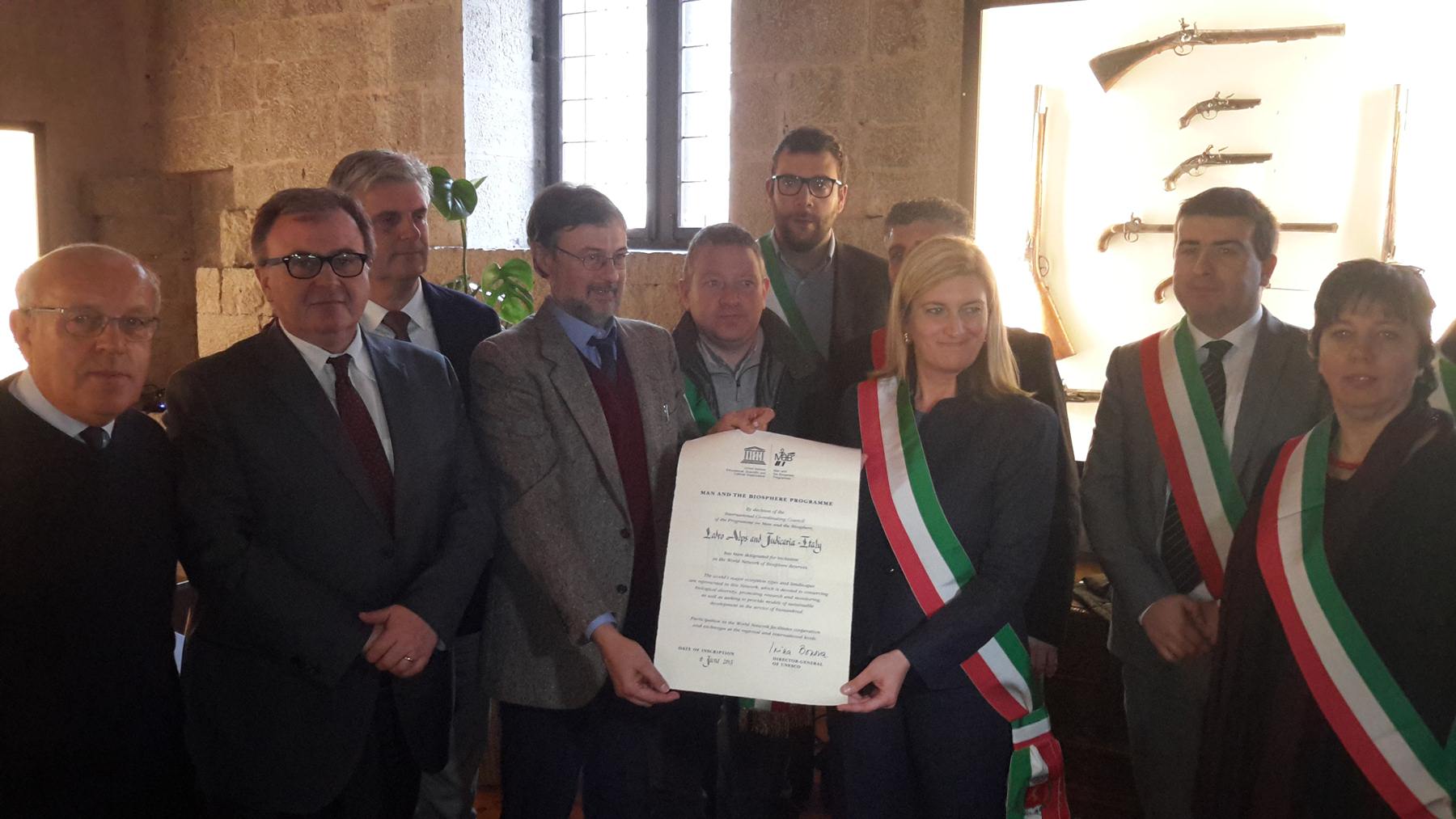 Biosfera UNESCO Alpi Ledrensi e Judicaria un riconoscimento importante ma anche un punto di partenza novembre 2015