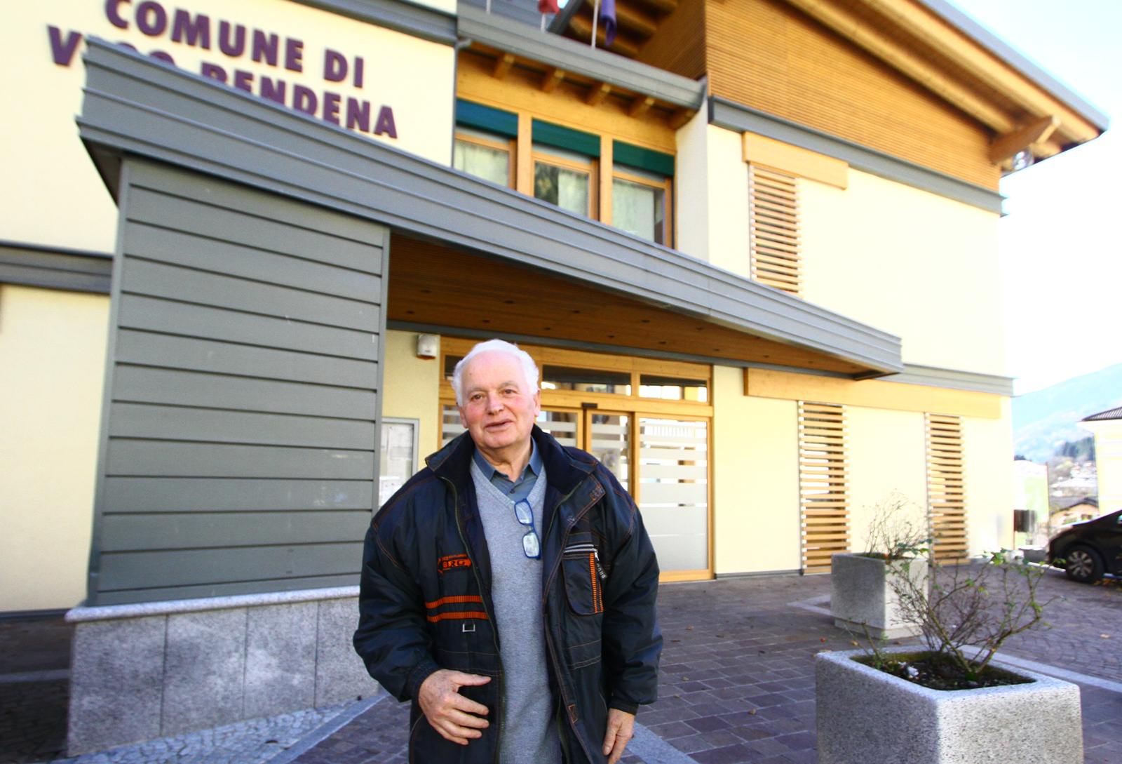 Ezio Loranzi sindaco di Vigo Rendena novembre 2015