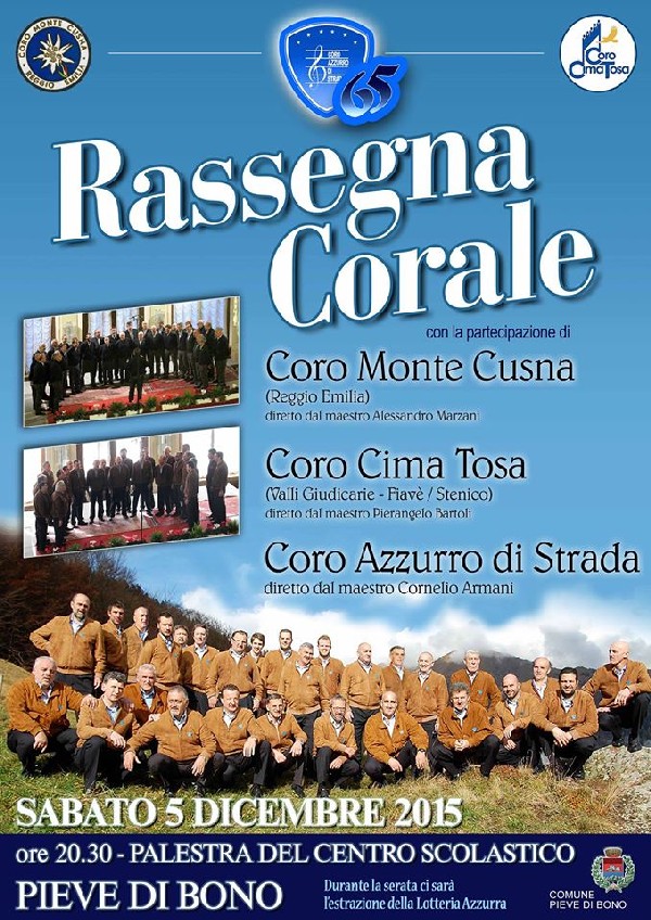 rassegna corale coro azzurro di Strada