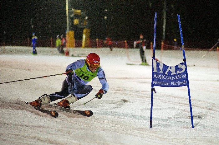 sciare a Bolbeno. apertura pista coste