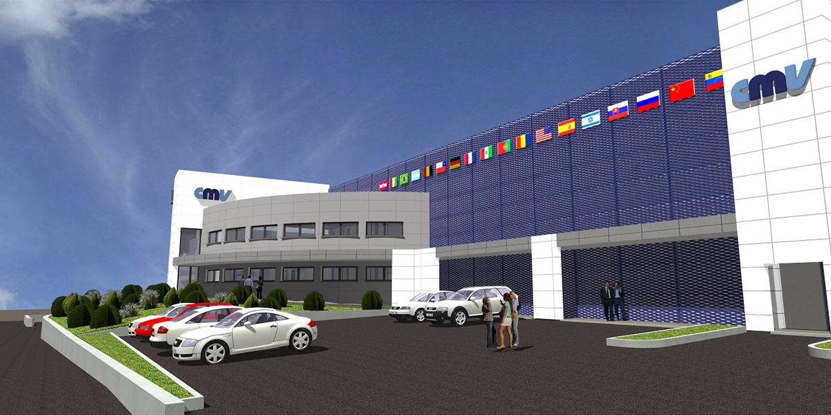 CMV Roncone nuova sede render2015