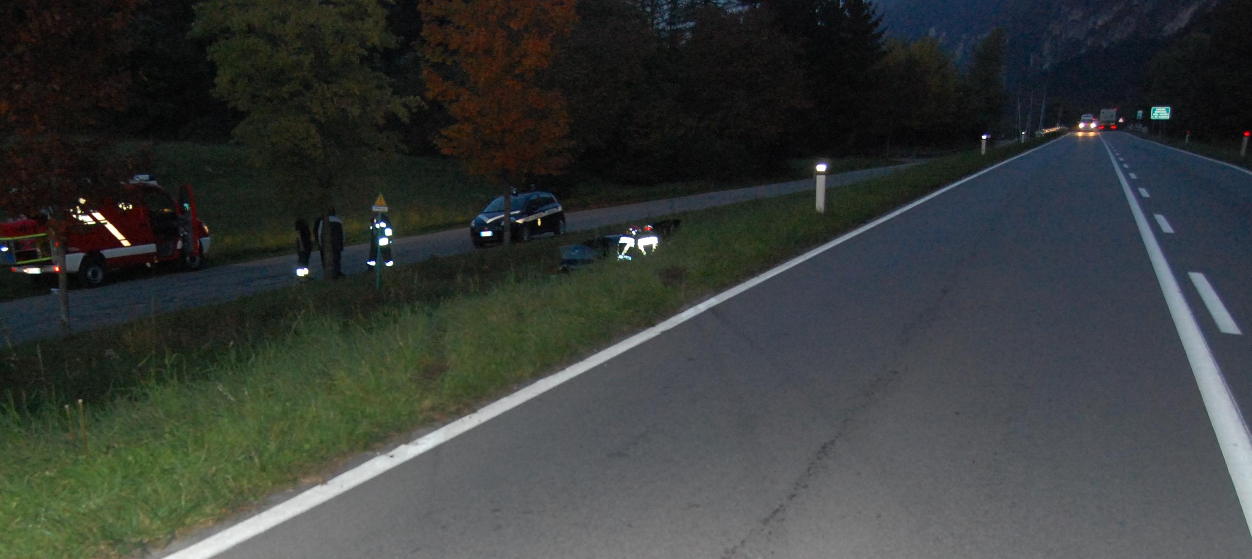 i soccorsi - incidente a Storo