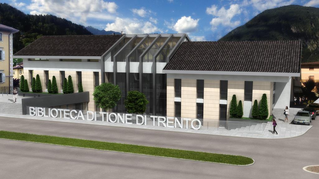 Biblioteca tione di Trento  - progetto
