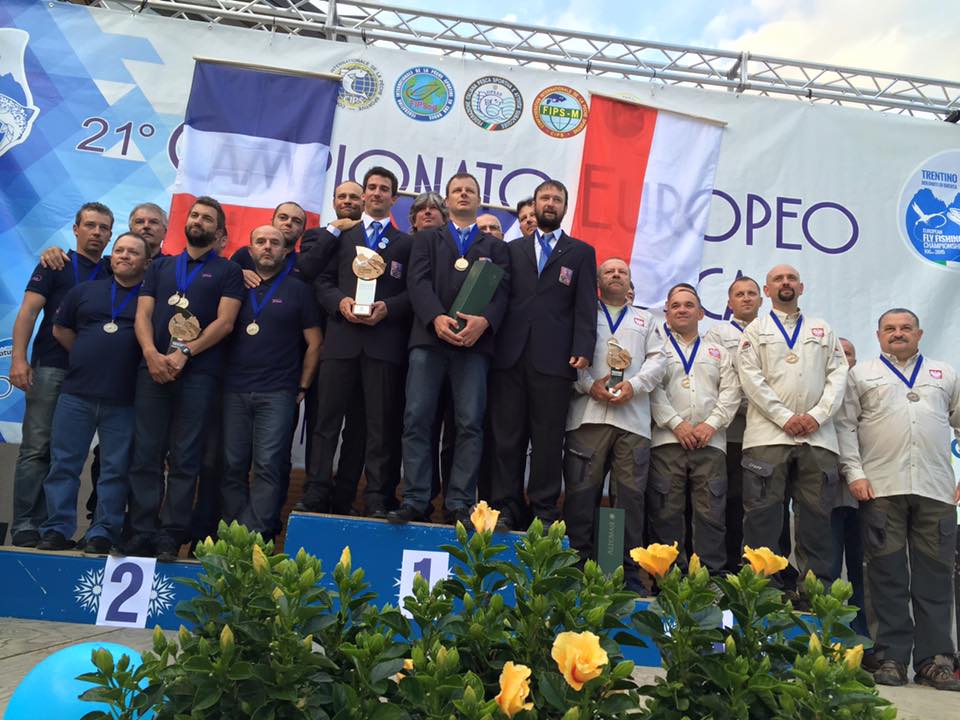campionato europeo pesca a mosca  podio finale