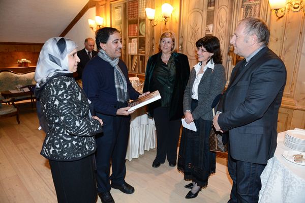 Ambasciatori degli Emirati Arabi Uniti a MAdonna di Campiglio b