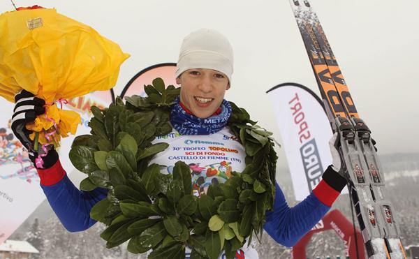 Armellini vincitore - Trofeo topolino valle di Fiemme