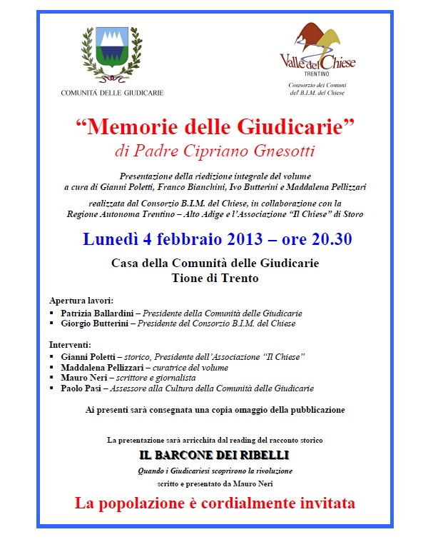 Cipriano Gnesotti memoria-giudicarie