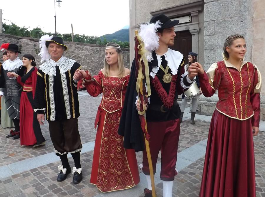 Condino Rievocazione storica arcipretura 4 ottobre 1613