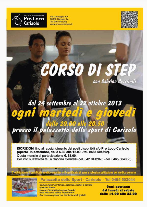 Corso di Step a Carisolo